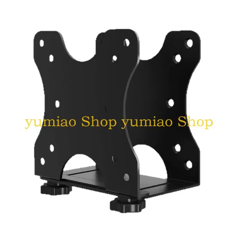 Soporte montaje para PC pequeño 587B, fácil instalación, ahorro espacio, soporte montaje en pared para cliente fino