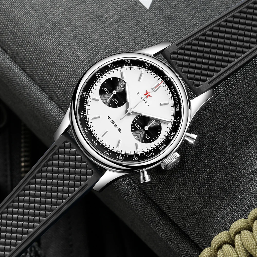 Panda 1963 Chronograph Mechanical Watch 40mm