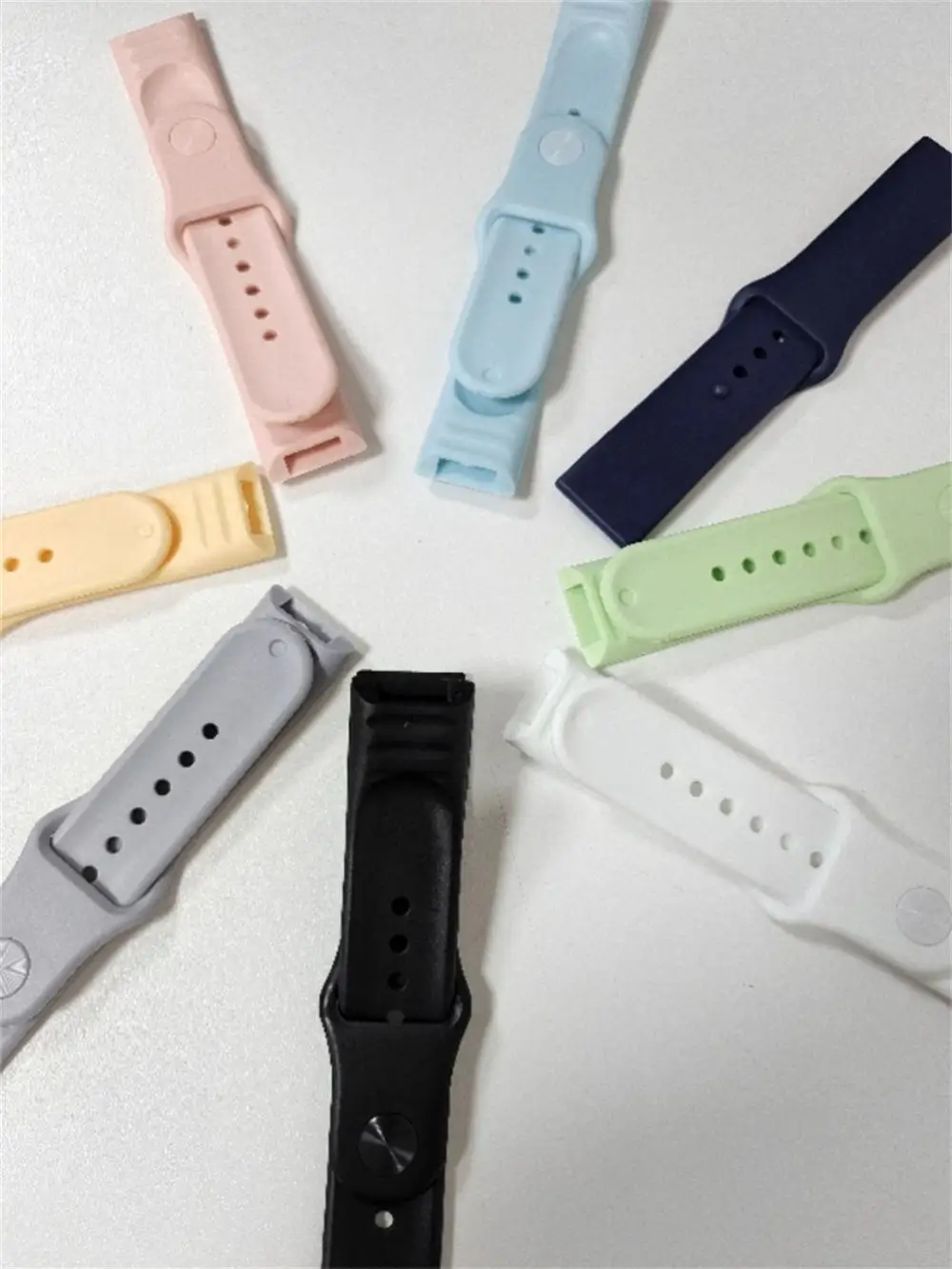 Silicone Wrist Strap For Y68 D20 Smart Watch Soft Adjustable Wristband Bracelet Replacement Strap Smart Watch Strap Accessories