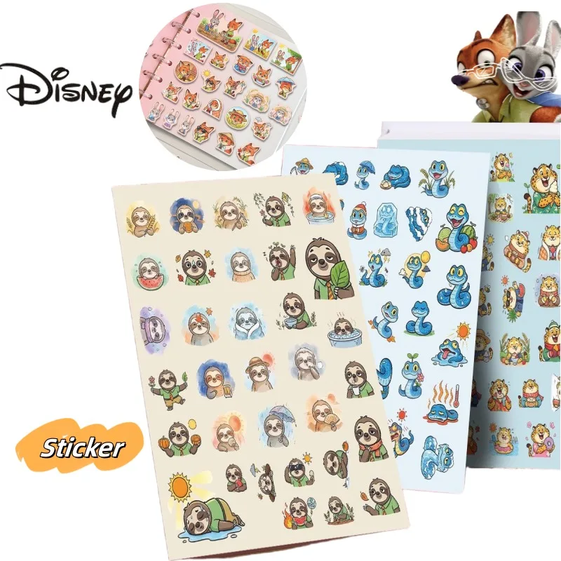 

Disney Zootopia аниме мультфильм милый Джуди Ник DIY украшения журнала наклейки Kawaii девушка сердце водонепроницаемые наклейки игрушки подарки
