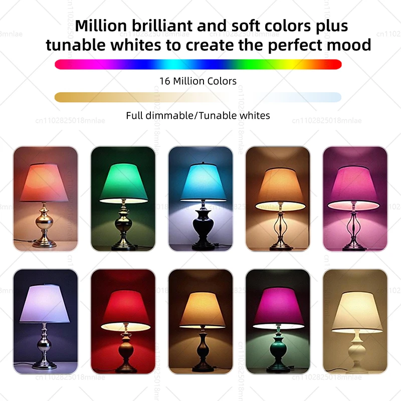 E14 Tuya Свеча Лампа Smart Life Управление Приложением Умная Лампа Wi-Fi Bluetooth RGBCW Светодиодный Свет 220 В Alexa Google Home Alice Smartthings