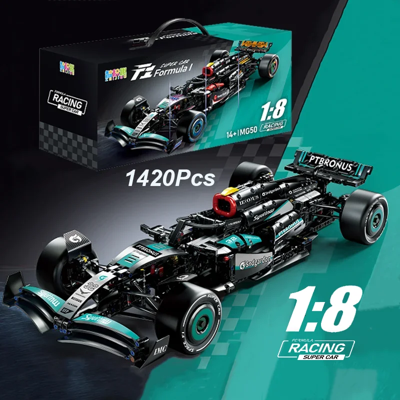 

НОВЫЙ набор строительных блоков Formula 1, Racing City Speed Champion F1, набор автомобилей FIA, классическая модель спортивного автомобиля, кирпичи, детские игрушки, подарки для взрослых