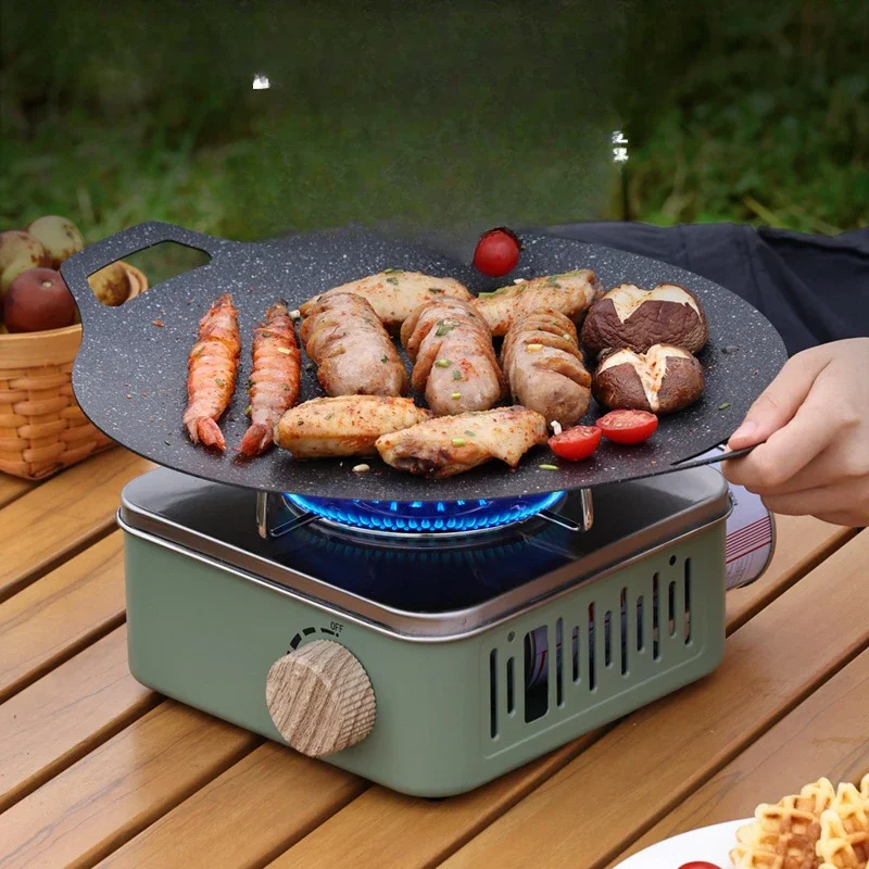 

Lunch Box Camping Gear Ultra-Light Aluminum Alloy Table Plate Felt Lining Outdoor Picnic Accessories