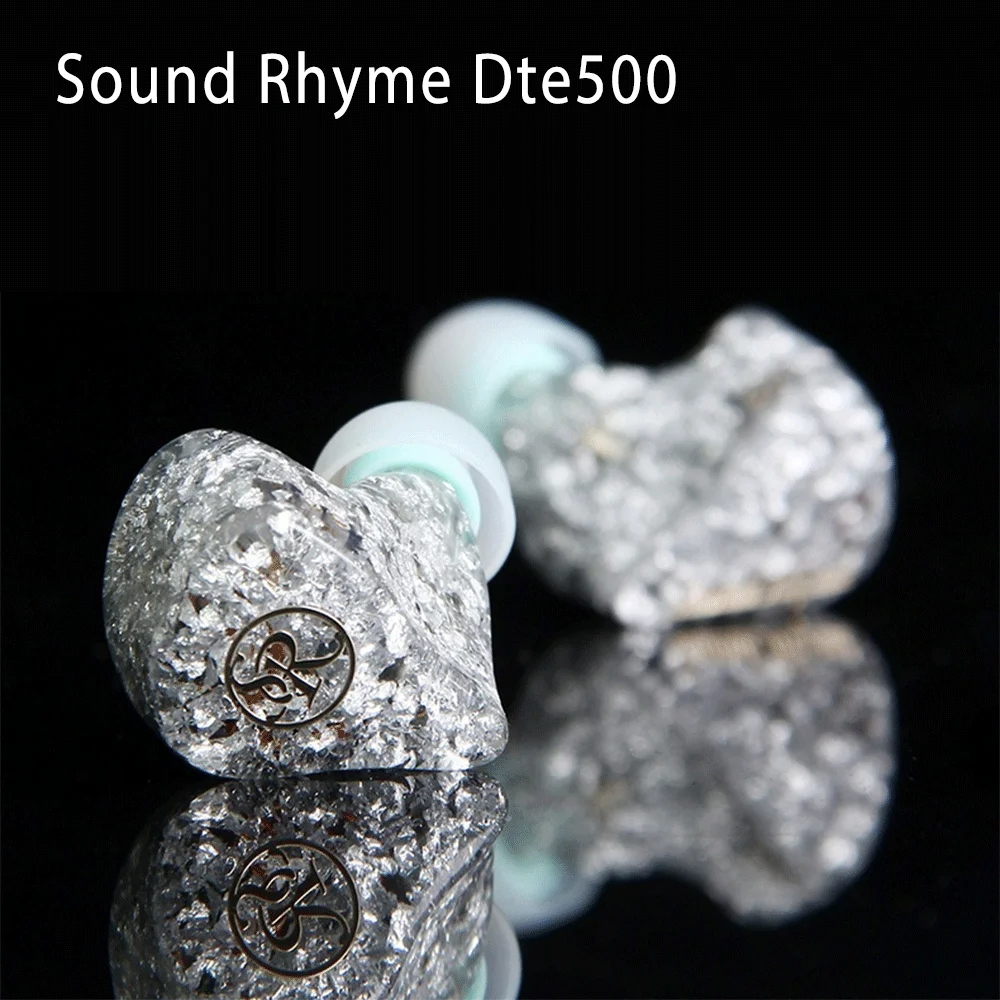 Sound Rhyme DTE500 HiFi Earphone 2Est+ Knowles 2Ba + 1Dd Tribrid 5