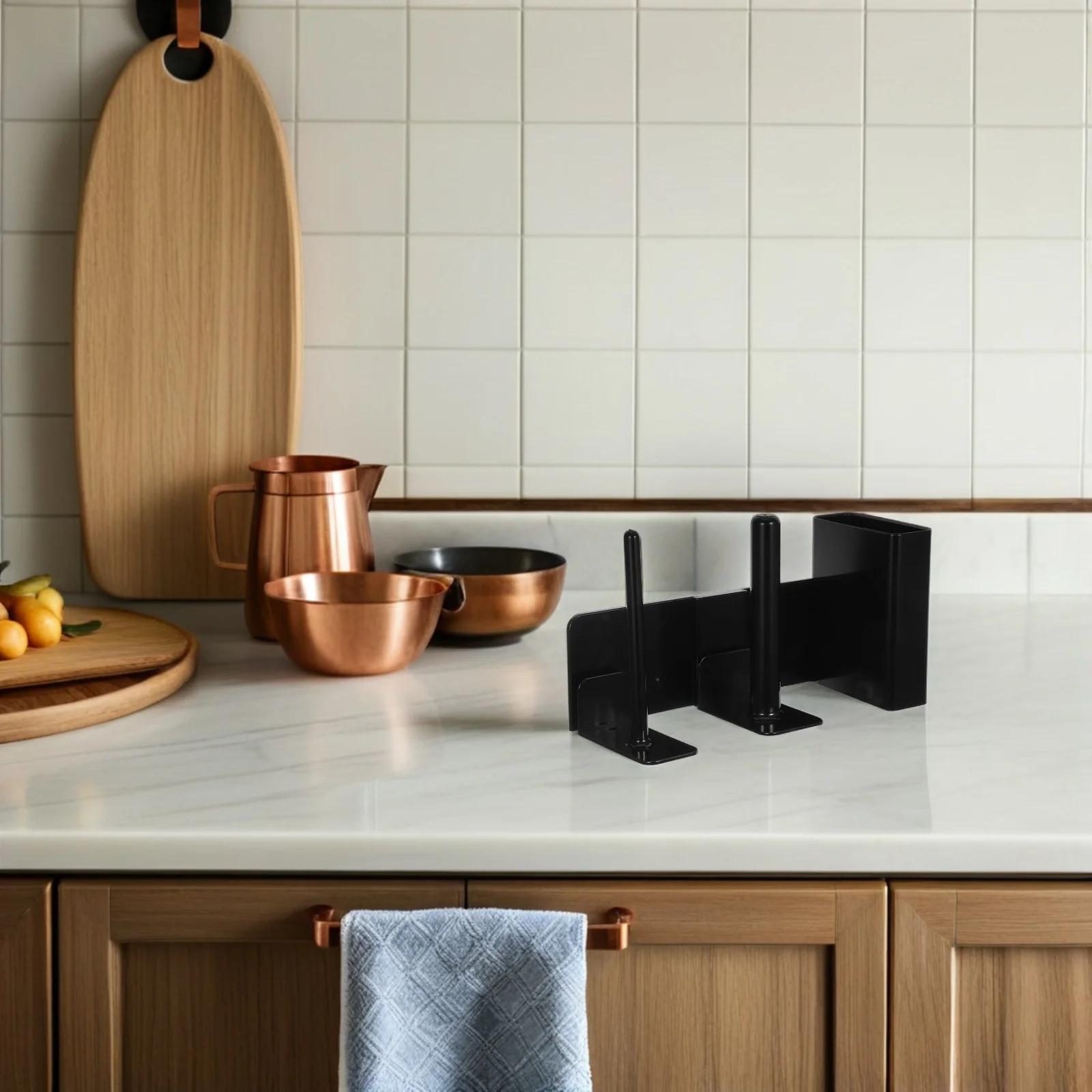 

3 In 1 Cup Lid Straw Organizer Plastic Side Mounted Storage Rack For Ninja Fs301 Smoothie Machine Accessories Drinkware