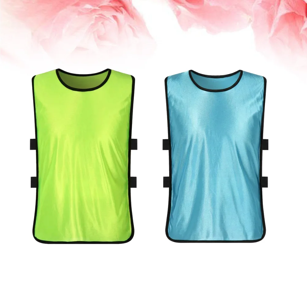 Soccer Training Vest Children Sleeveless Shirt Basketball Jersey Bibs Kids Men's