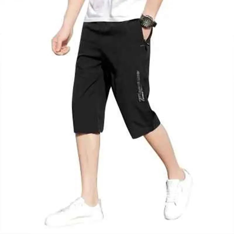 2024 elegante moda Harajuku Slim Fit Ropa Hombre sciolto tutto abbinato Sport pantaloncini Casual tasche stile sottile pantaloncini gamba dritta