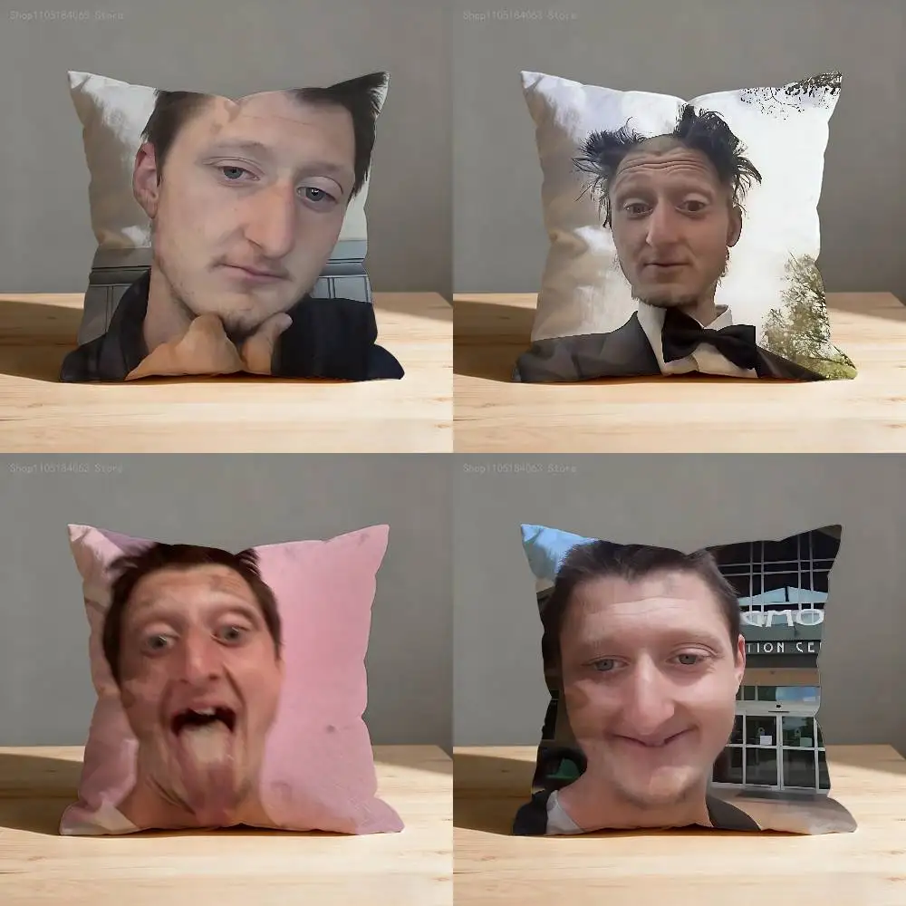 

Daniel Larson Selfie Throw Pillow Case For 55x55cm 40x40cm 45x45cm 50x50cm 30x30cm Square Office Pillowship Cover