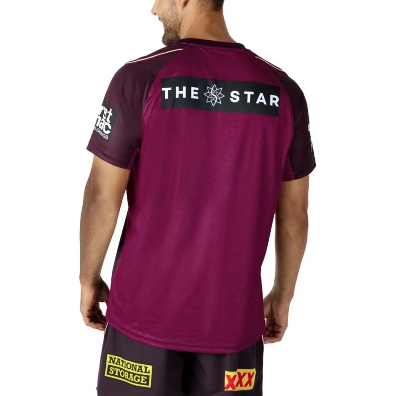 2024 Brisbane Men's Chestnut Training T-shirt