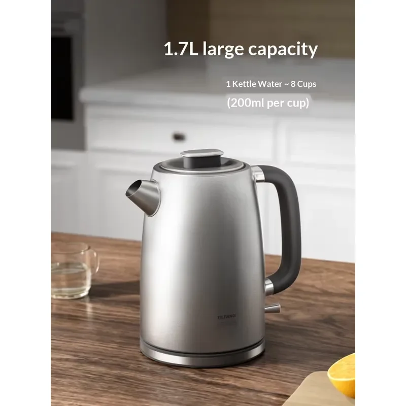Pure Titanium Electric Kettle Anti Dry Burning Automatic Tea Maker Household Appliance Power Off Protection Smart Heating