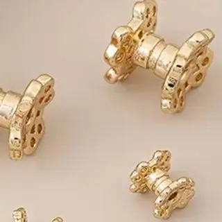 

Двусторонний поднос для цветов из натурального золота 14 карат, разделительный поднос для бусин для ручных нитых бусин, браслет «сделай сам», аксессуары для изготовления ювелирных изделий, материал