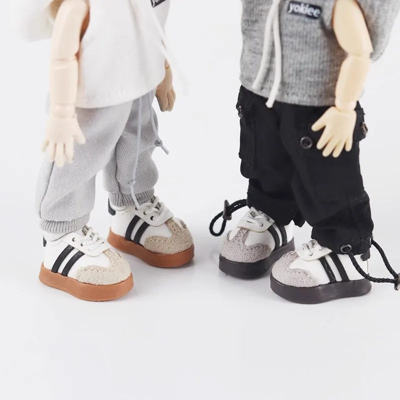 캐주얼 스포츠 신발 스니커즈, 1/12 BJD 신발, obitsu11, GSC, YMY, body9, OB11 인형 액세서리