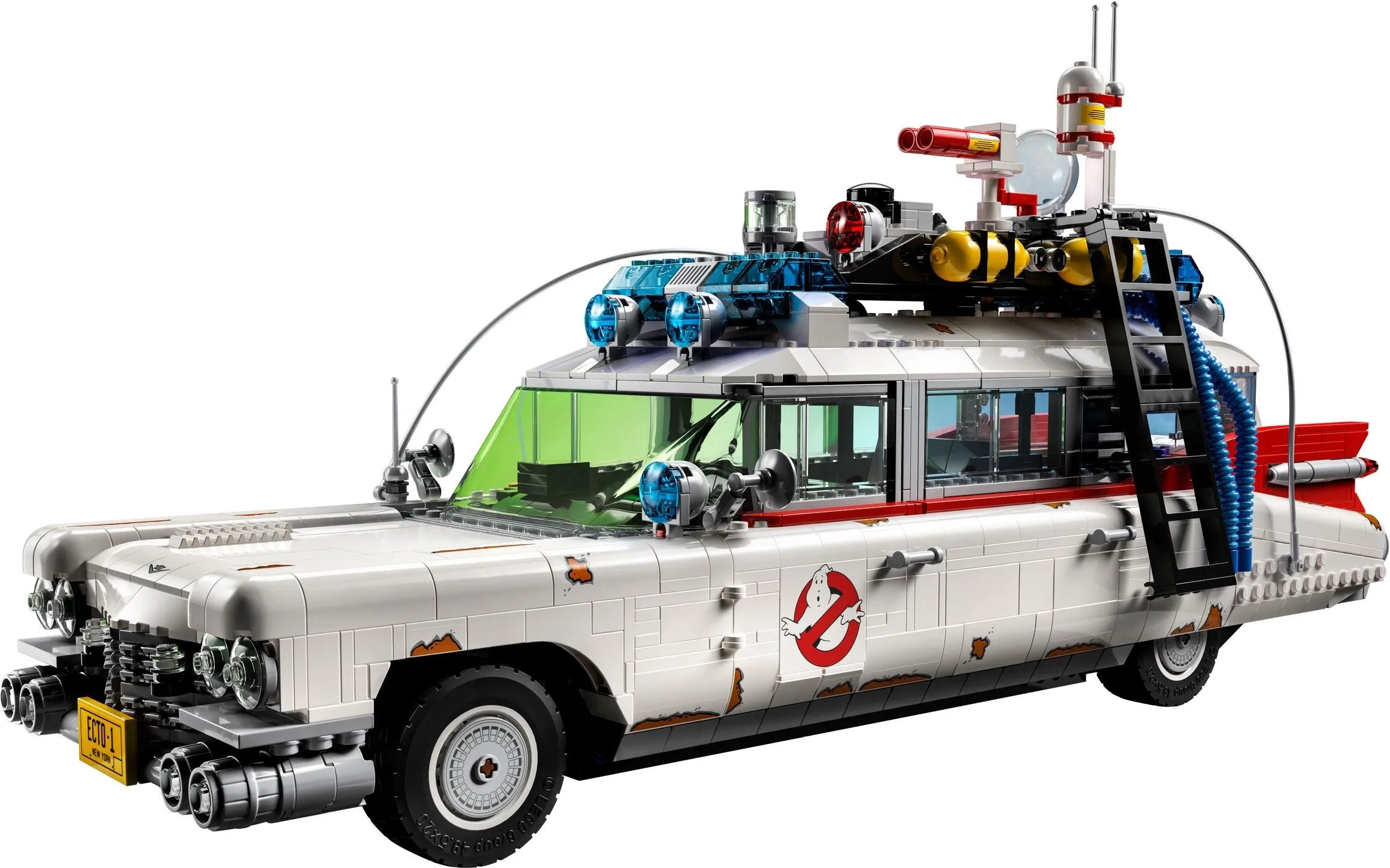

Конструктор GHOSTBUSTERS ECTO-1, модель автомобиля, серия строительных блоков CF0306 SY8611 81018, совместим с 10274, для детей.