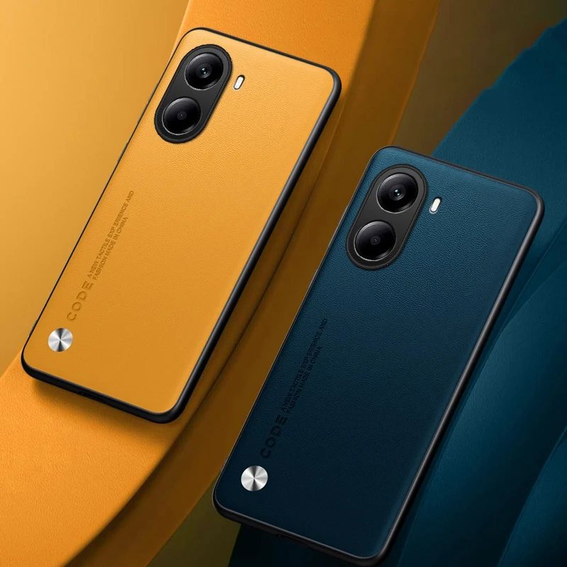 

Luxury Leather Phone Case For Xiaomi Poco X7 Pro 5G X7Pro Protective Cover Matte Silicone Shockproof Case For PocoX7 Pro Coque