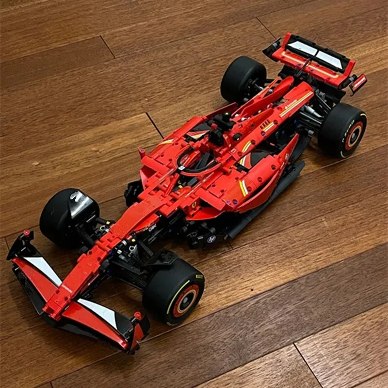 مجموعة مكعبات بناء سيارات السباق 1361 قطعة، مجموعة نماذج ميكانيكية متوافقة مع 42207، لعبة تجميع المجموعة B DIY للبالغين، جمع #6