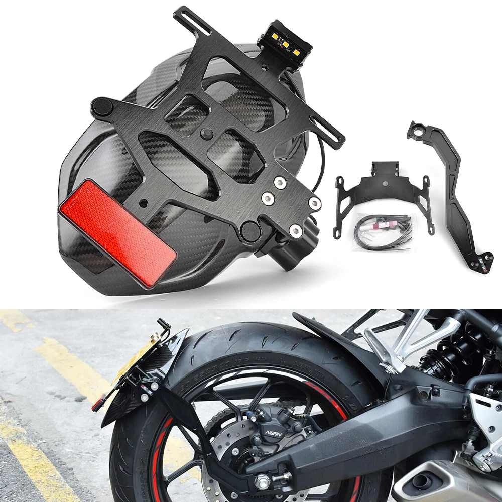 

CBR650R Motorcycle Rear Fender For Honda CB650R CB650 CB 650R 650 R 2021-2025 Mudguards Wheel Splash Guard License Plate Frame