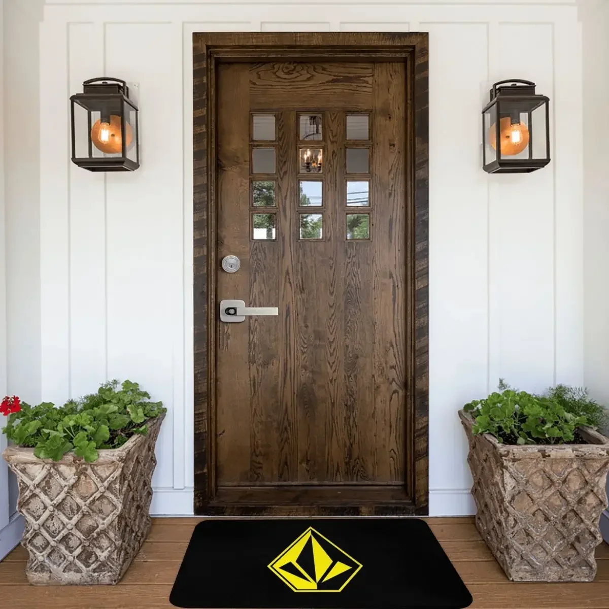 Volcom Logo Doormat Rug Carpet Mat Footpad Polyester Anti-slip Dust-Proo Front Room Corridor Kitchen Bedroom Balcony Toilet