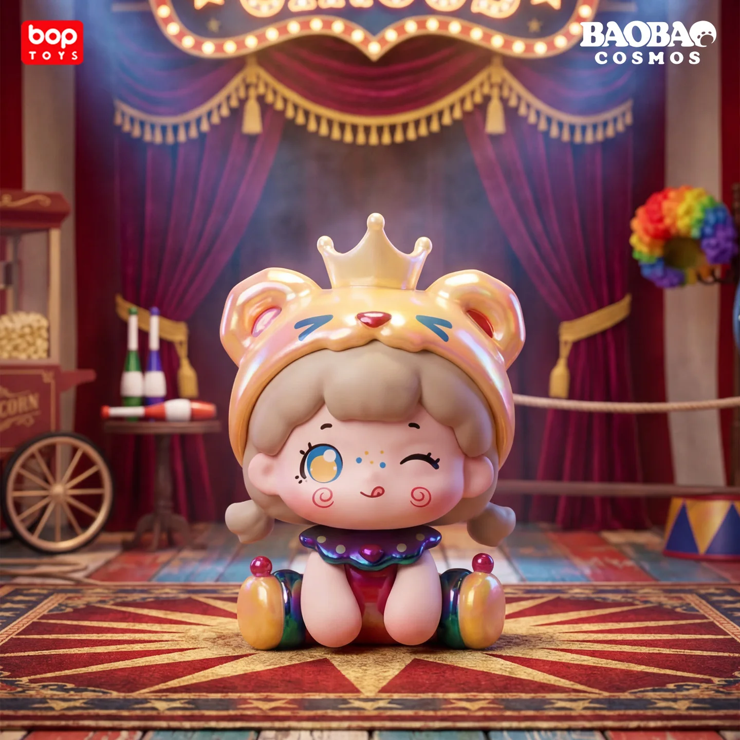 BOPTOYS Hug Fantasy Dream MINI Series Blind Box Figures, Cute Bean Collectible Mini Figurines view 5