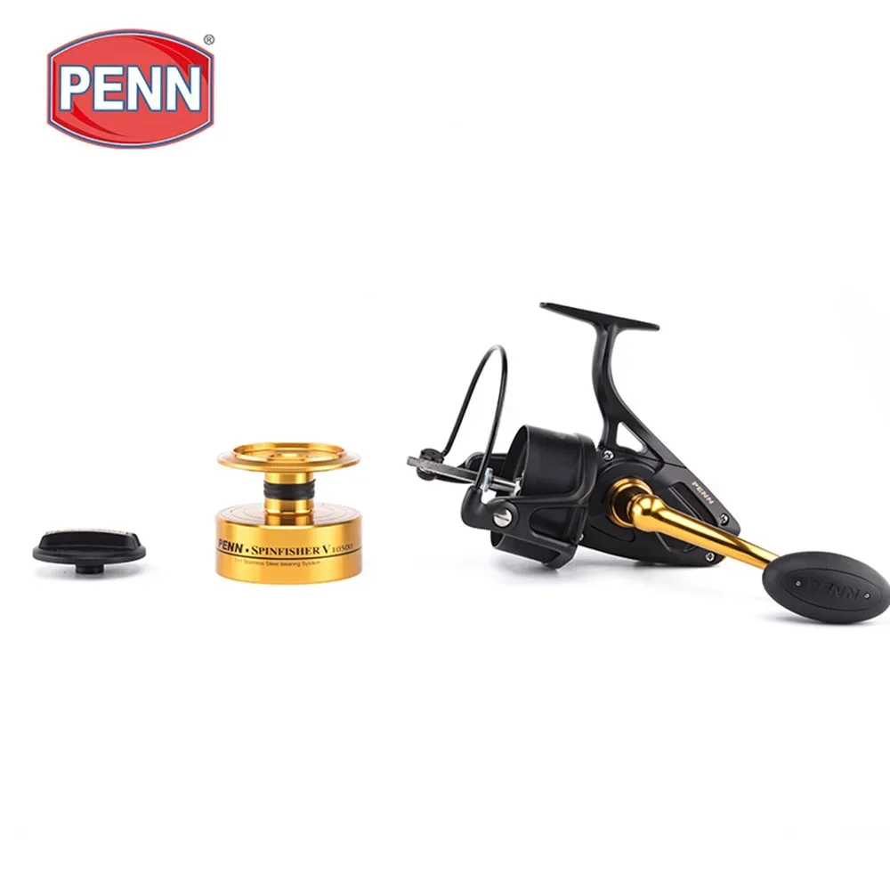 Nowy PENN SPINFISHER V SSV3500-10500 Spinningowy kołowrotek wędkarski 6BB w całości z metalu System łódź kołowrotek Makaralar koło Pesca