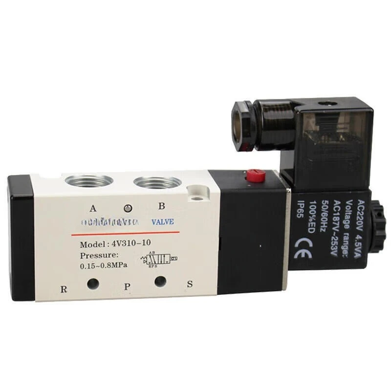 Specifications Internal pilot-operated solenoid valve 2-position 5-way single electronic control 4M31010B