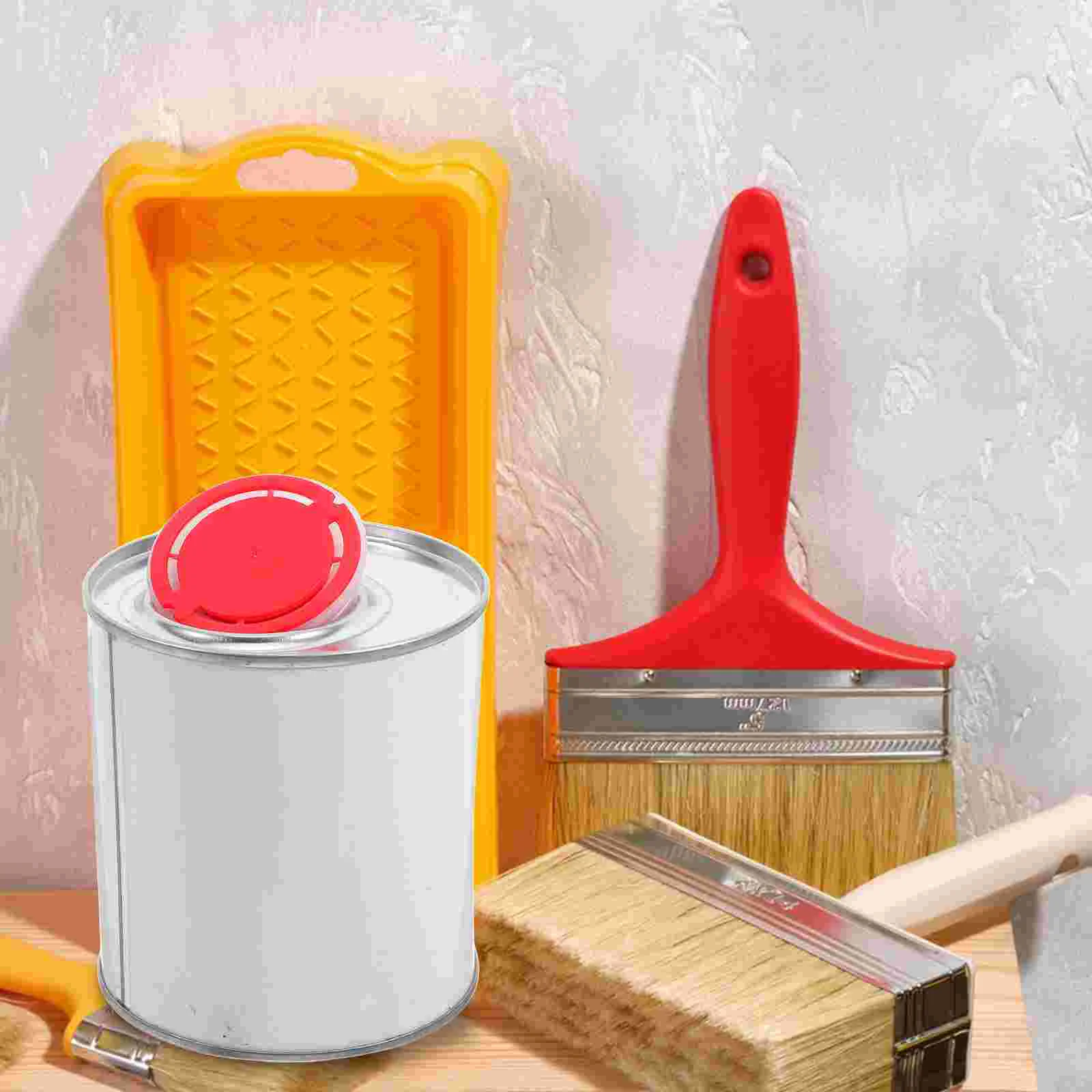 Durable Iron Latex Paint Bucket Small Metal Containers Paint Buckets Sand Pails Storage Cans Tin Buckets Mini Paint Bucket With