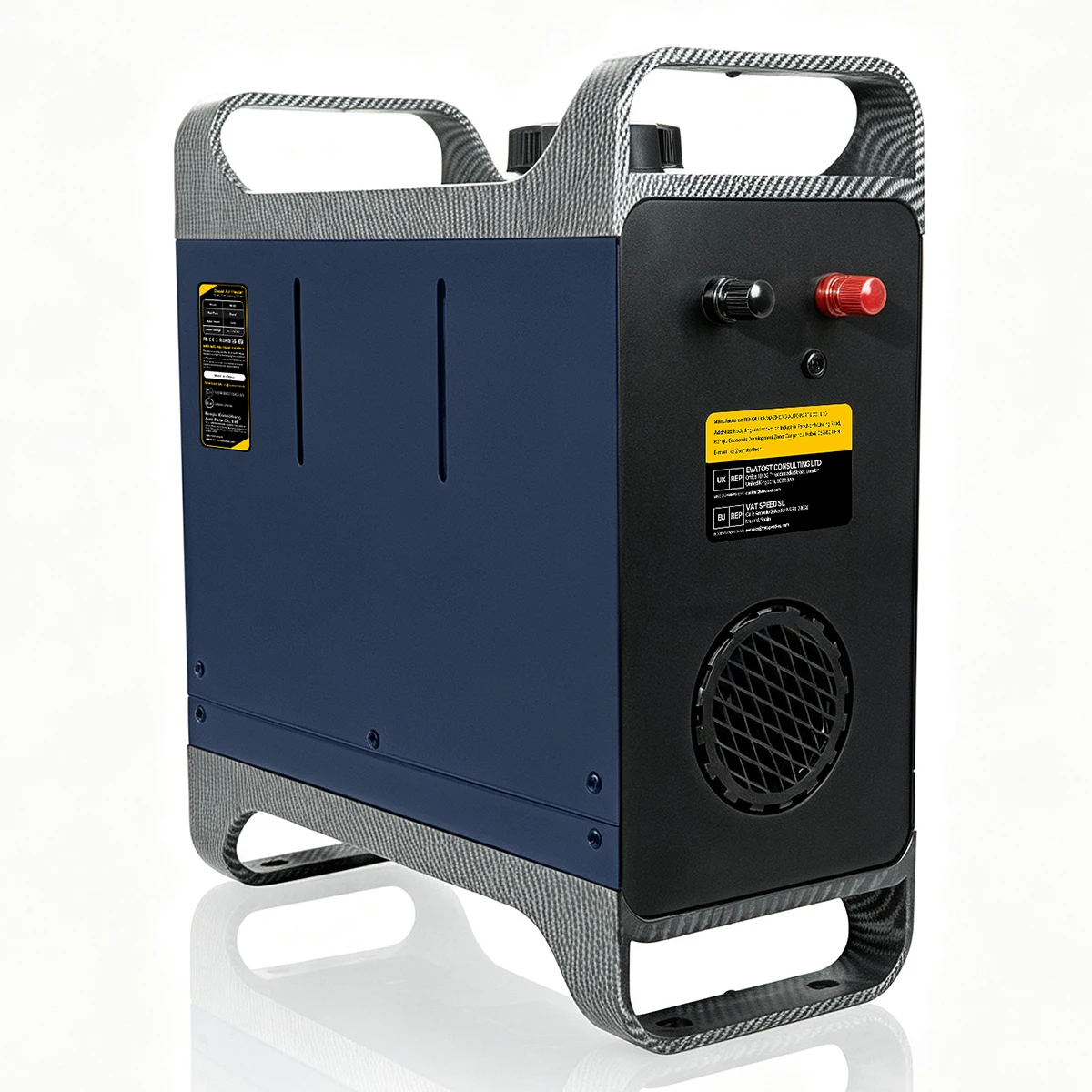 TR B2 8KW Diesel Air Heater 12V/24V 110-240V Dual Power Portable with Handle Fast Heat Silent Parking Heater APP for Camping RV