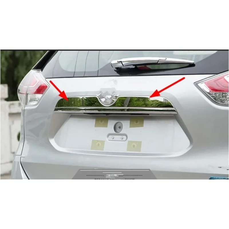 Fit For Nissan X-Trail Xtrail T32 Rogue 2014 2015- 2017 Stainless Steel Rear Trunk Tailgate Tail Gate Trim Cover Molding Garnish