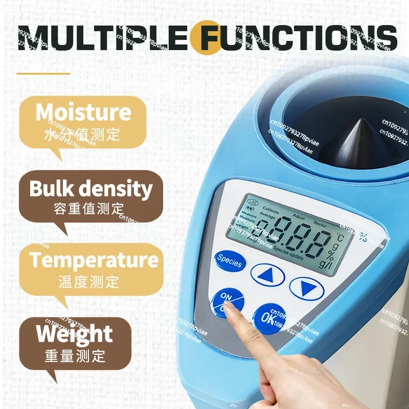 Grain moisture meter Grain corn moisture meter Wheat water meter Coffee bean moisture detector