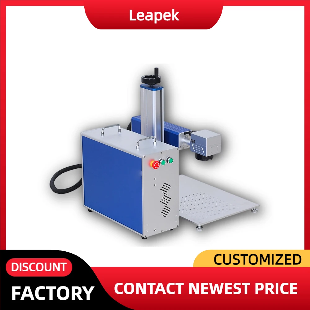 

20W RAYCUS Fiber Laser Source and Fiber Laser Marking Machine 30w for Label logo Keyboard Metal