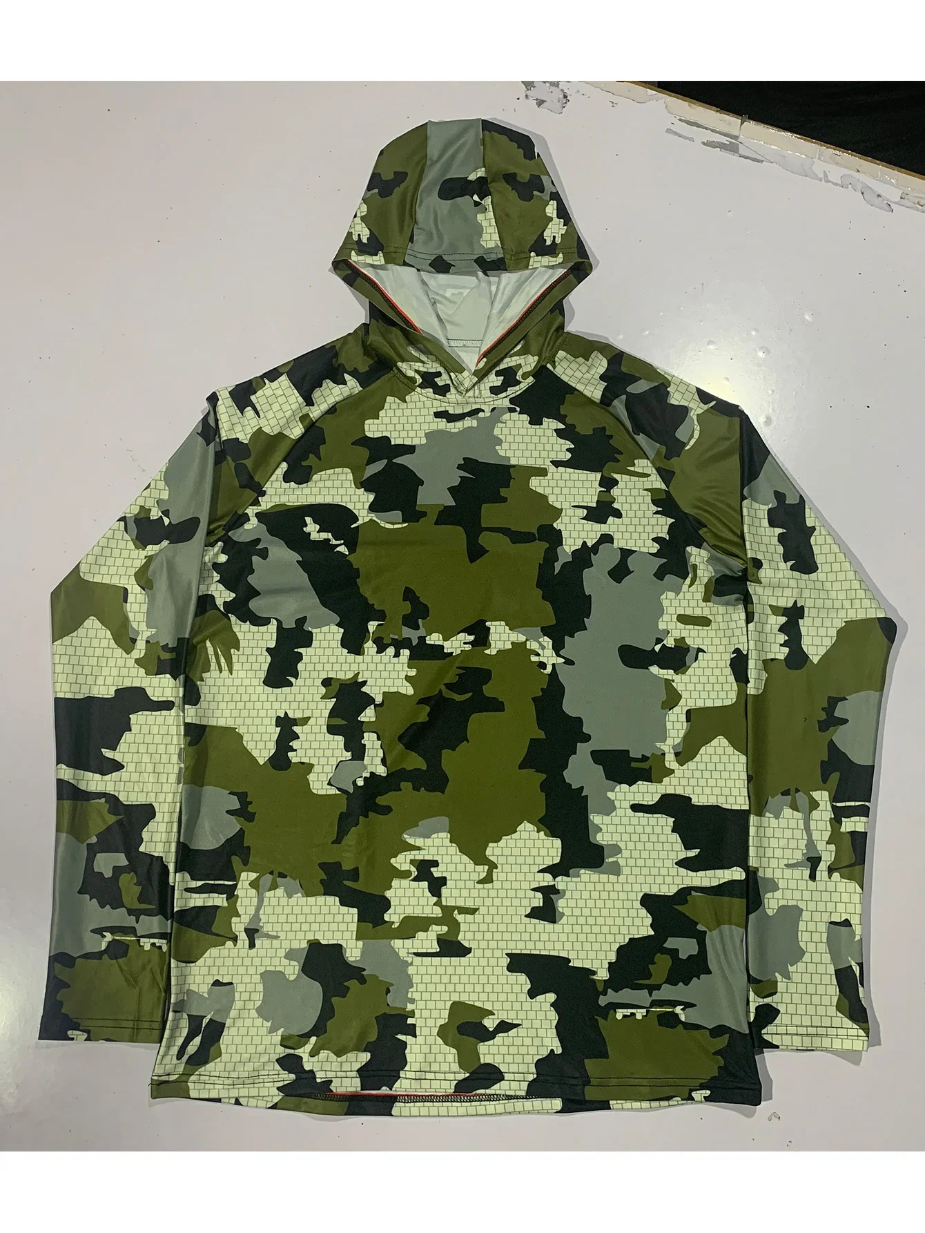 Long Sleeve Fishing Hoodie for Men Anti-UV Sun Protection Clothes Fish Shirt Hunting Jungle Camouflage Jersey UPF 50 + New