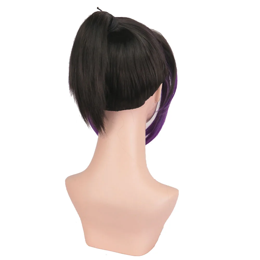 Kochou Shinobu Pruiken voor Halloween Cosplay Dames Cosplay Outfit Pruik Synthetische Pruiken voor Kostuumfeest