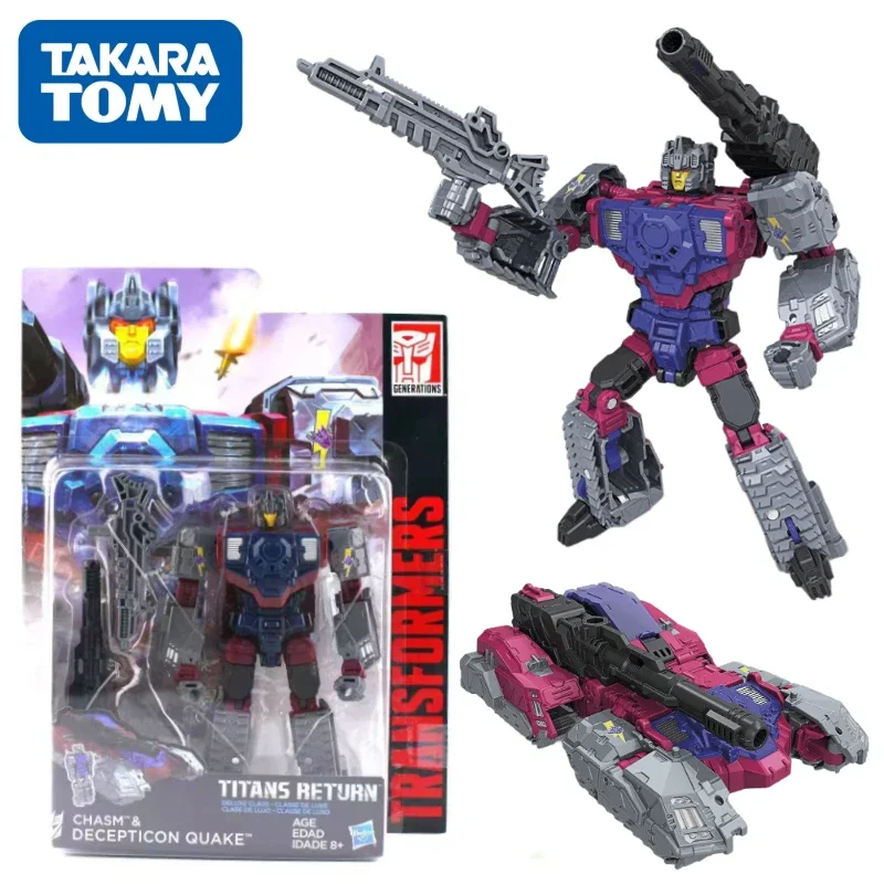 In Stock Takara Tomy Transformers G Series Titan Return D-Class Tremors Action Model Toys Gift