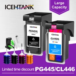 PG445 CL446 Hervulbare inktcartridge vervanging voor Canon Pixma MG2540 MG2440 MG2940 TS3140 MG3040 TR4540 TS3340 printers
