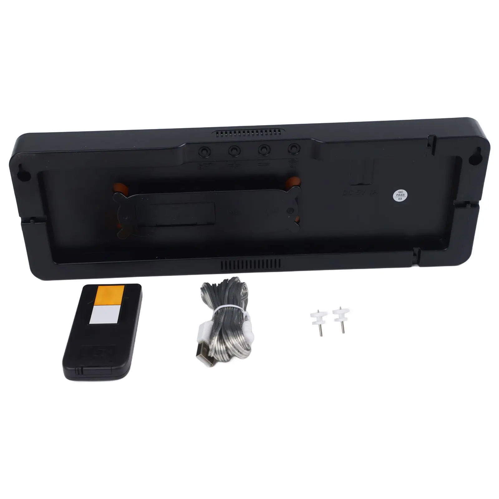 

Высокая видимость 13-дюймовые часы с двойной функцией, которые отображают необходимое информацию, включая время и температура