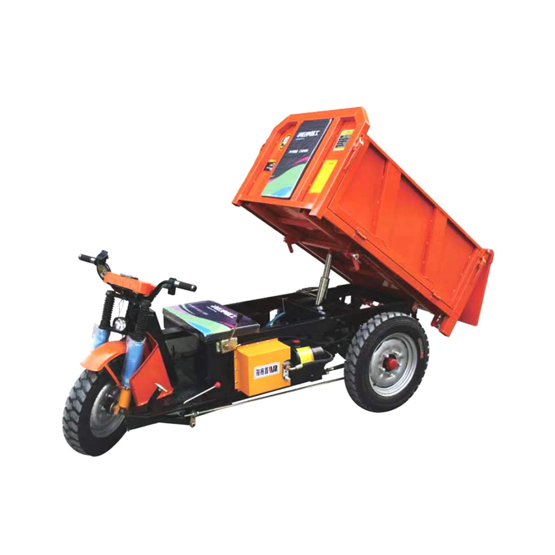 

【Best-selling】Small Cargo TricycleMini Dump Truck Special Design Customized Electric Motor 48V Eec Mini Moto 3 Roues1m40 Open