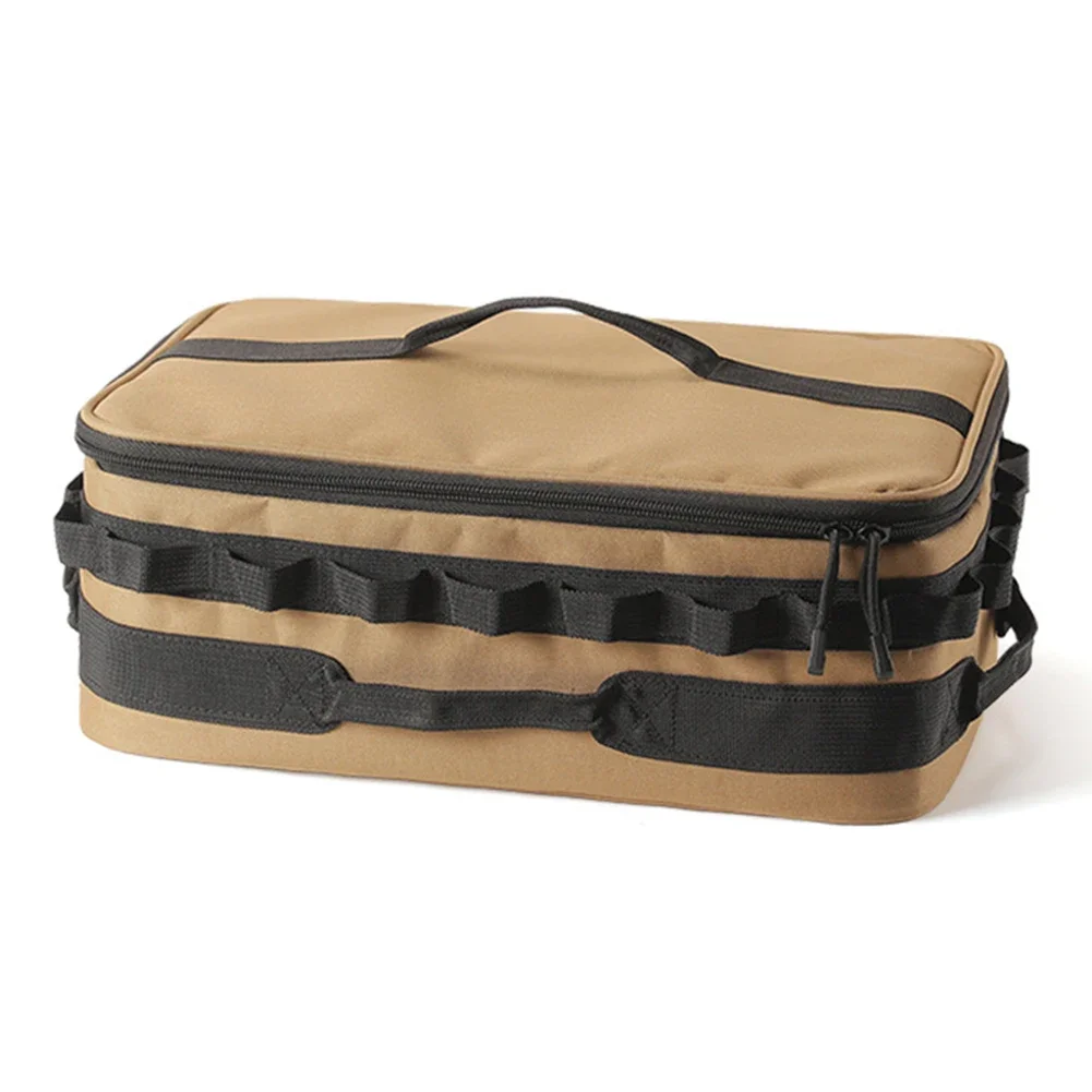 

Functional 15L Camping Storage Bag with Ample Capacity and Hanging Belts for Convenient Outdoor Accessory Storage