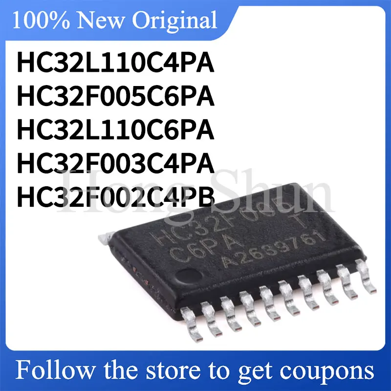 

HC32L110C4PA HC32F005C6PA HC32L110C6PA HC32F003C4PA HC32F002C4PB Hard outer shell