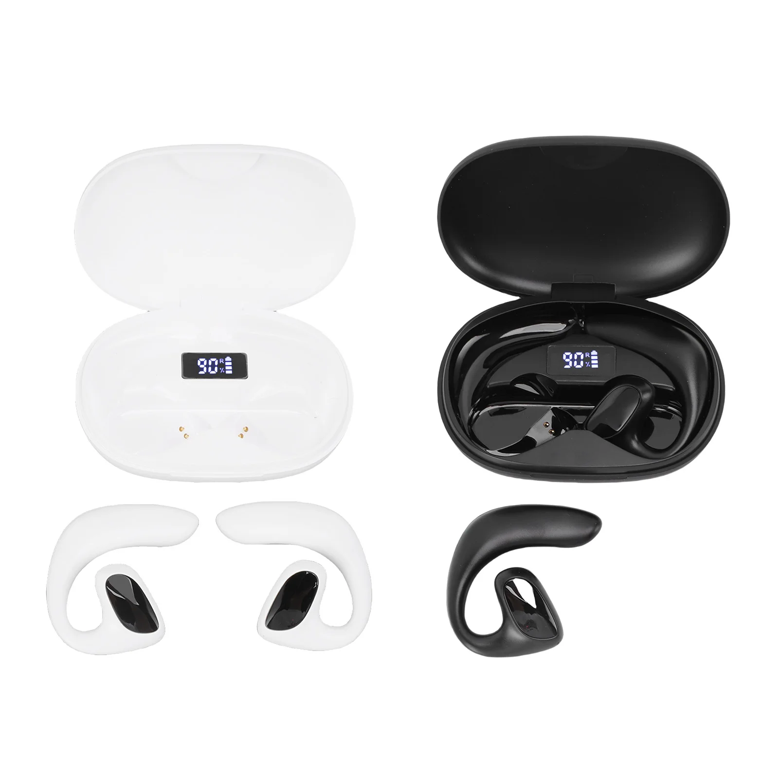 Auricolari per traduzione Al Wireless in tempo reale Tipo C Dispositivo per traduttore di ricarica Auricolari Bluetooth 5.3 per viaggi d'apprendimento aziendale