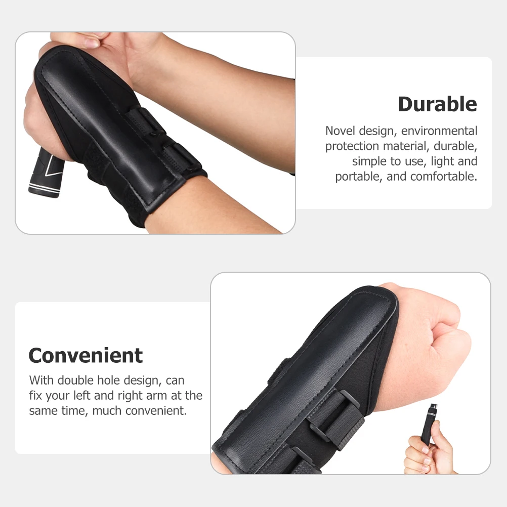 

1pc Golfs Swing Training Band Golfing Posture Correction Strap Wrist Arm Brace Double Hole Design Lightweight Durable Equipment