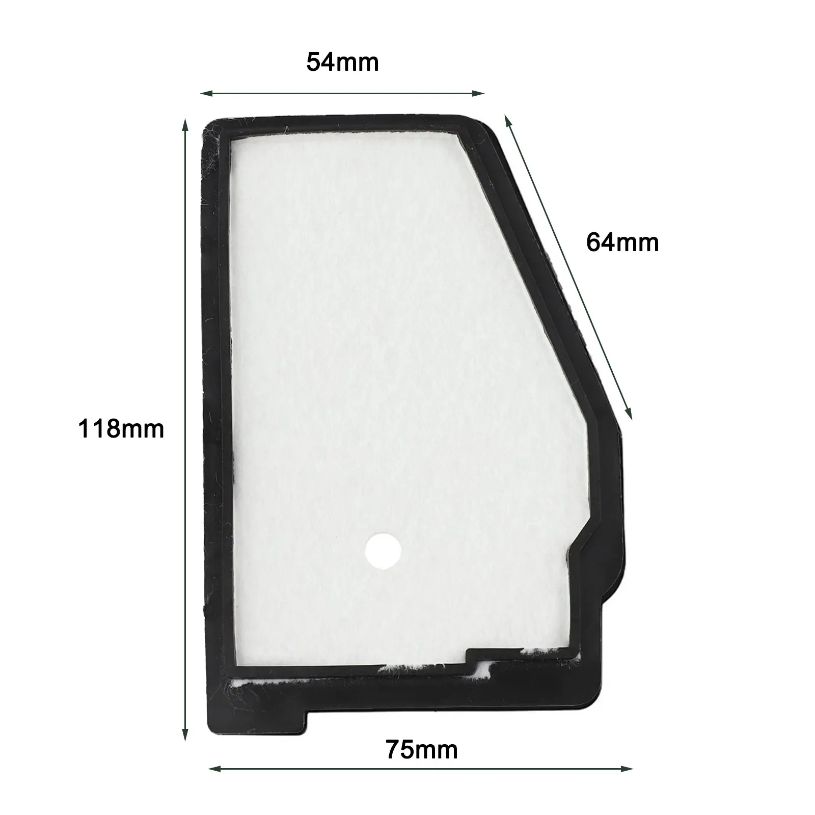 White And Black Air Filter for versatile Air Filter Compatibility Portable Filter for versatile Compatibility Easy Installation
