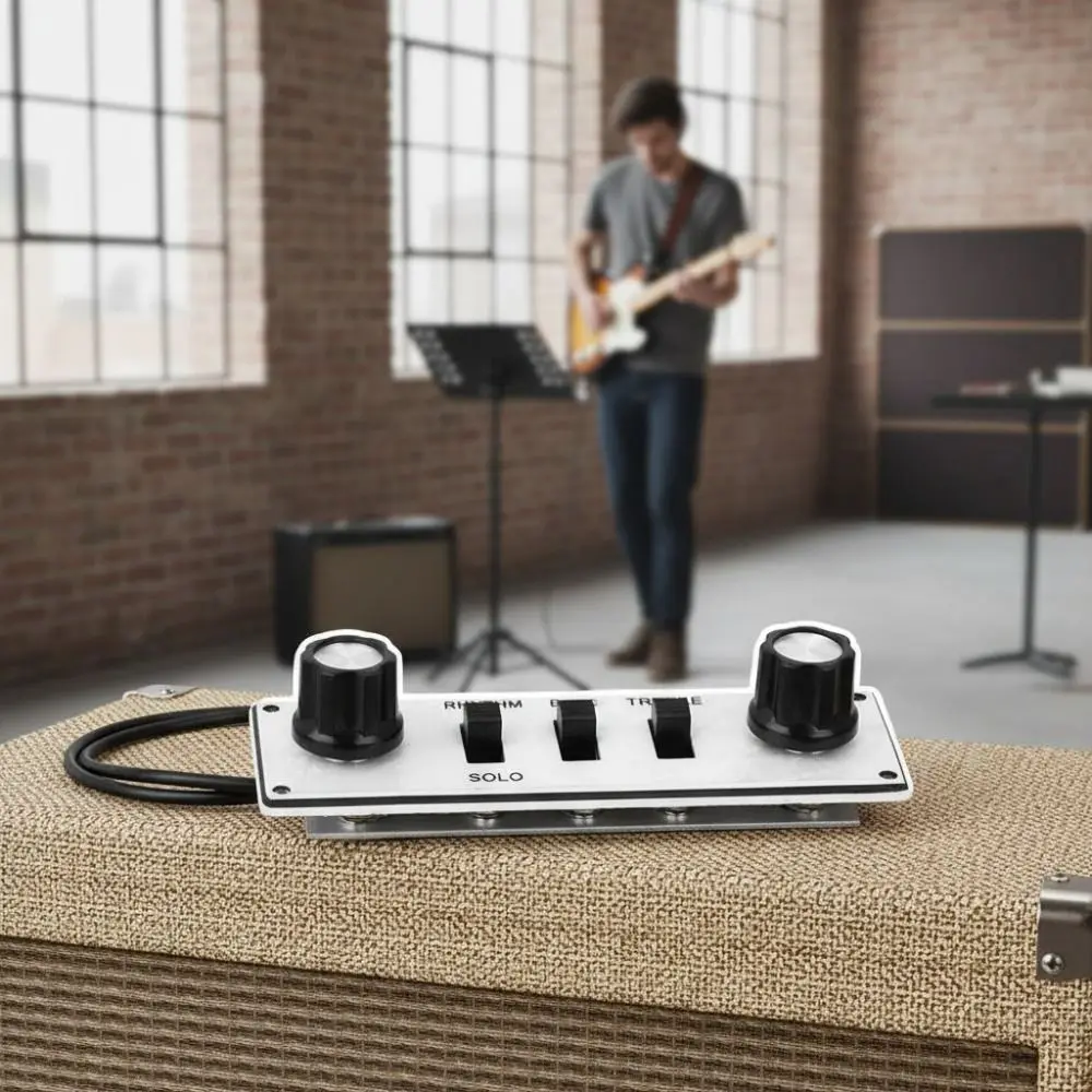 Kit de cableado precargado para guitarra con perlas blancas - imagen 5
