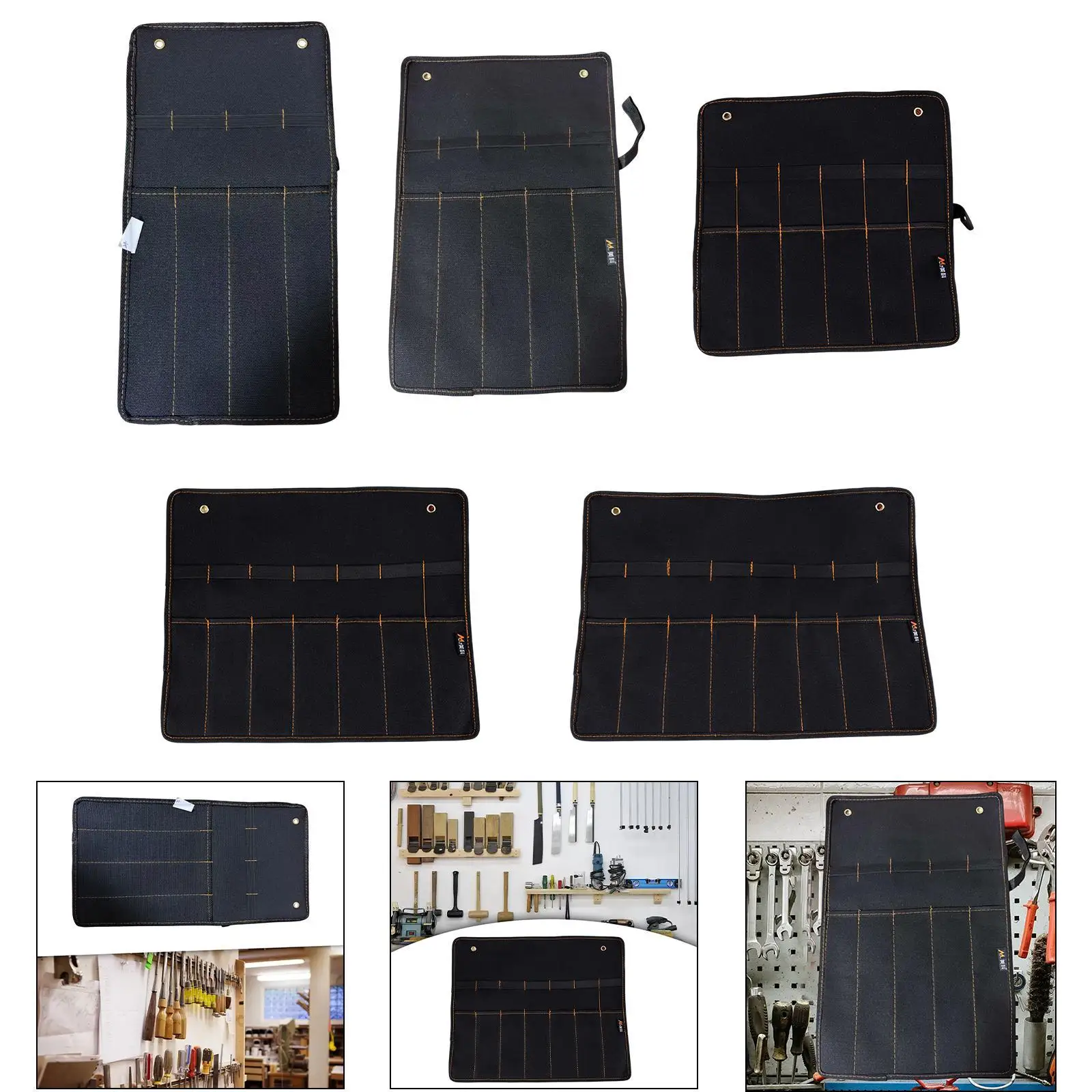 Saco de armazenamento de ferramentas lona transportadora versátil saco de ferramentas portátil conveniente carpinteiro