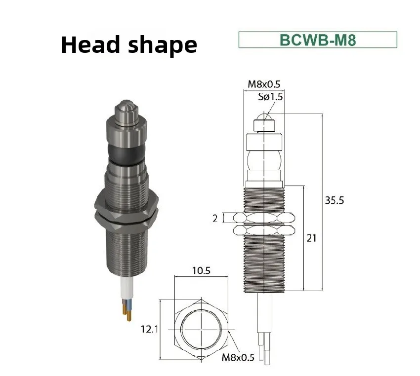 Touchpoint sensor adopts precision mechanical touchpoint ON/OFF dead zone for origin positioning