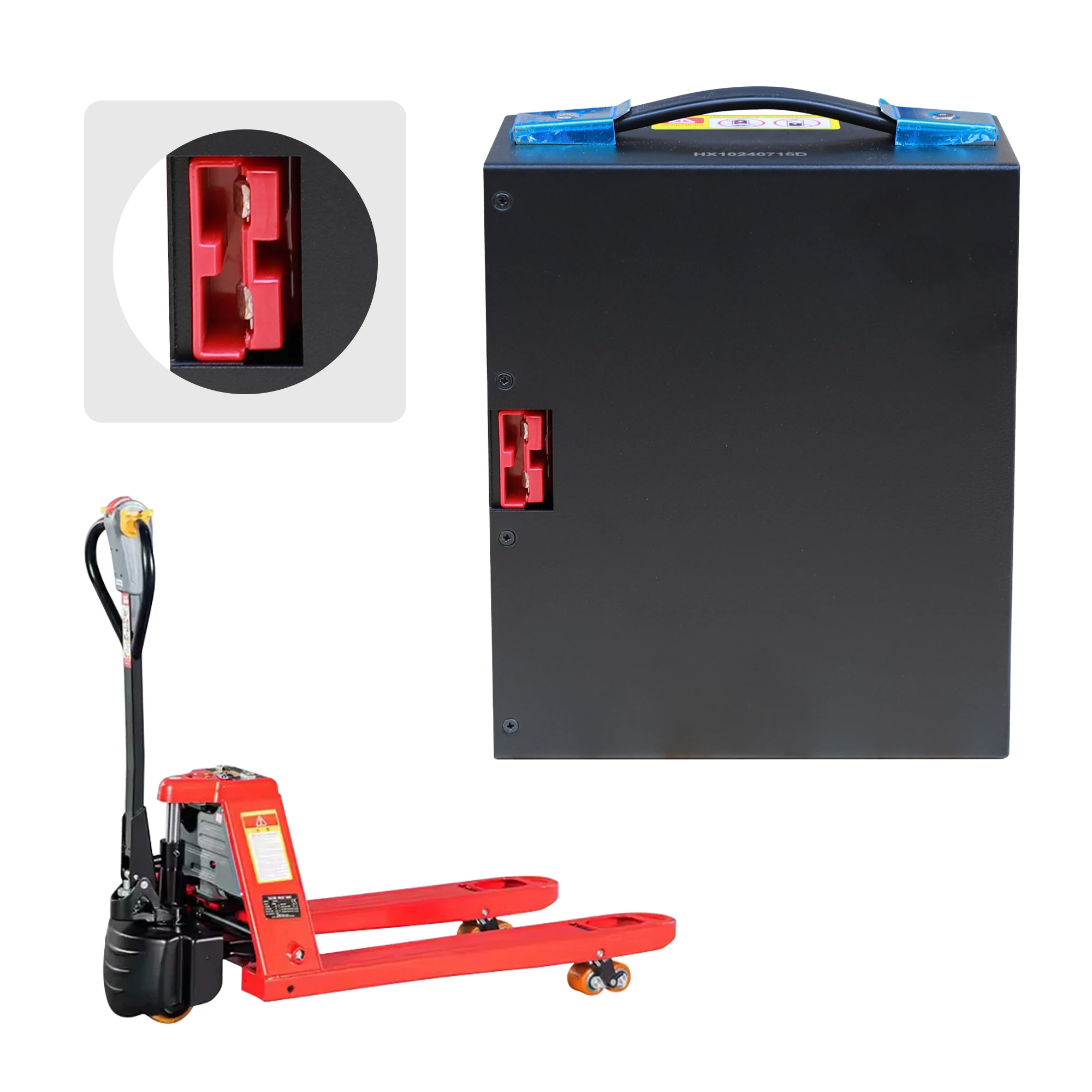 

48V 10Ah/15Ah LiFePO4 Lithium Battery for Electric Pallet Jack Truck Wheelchair.