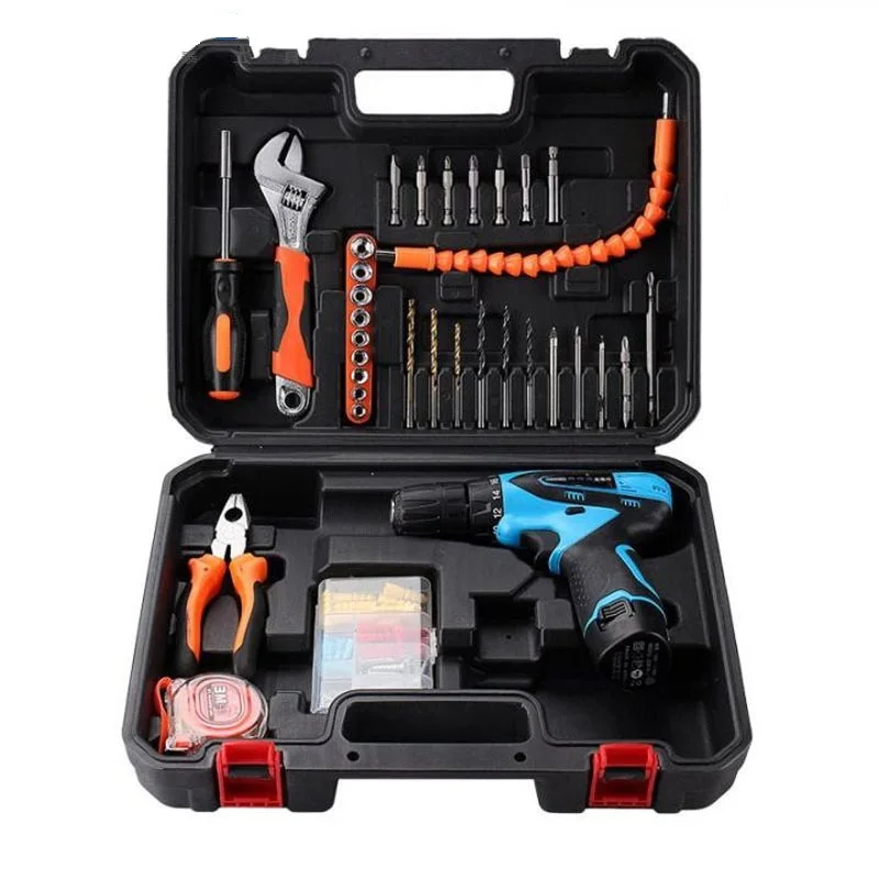 35 PCs Hardware manual tool combination tool impact electric drill tool set