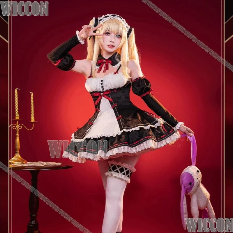 

Haganai I Dont Have Many Friends Girls Lolita Anime Halloween Party Uniform Dress Women Singing Cos Dress Comic Con Festival