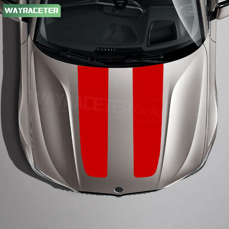 غطاء محرك السيارة ملصق مائي هود بونيه المشارب ملصق لسيارات BMW 3 Series 2025 G21 320d M الأداء G20 M340i 330e 330i اكسسوارات