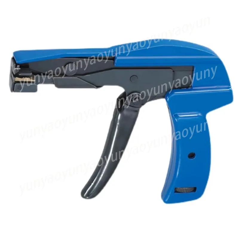 Cable Tie Tensioning Tool, Automatic Cut Off Zip Tie Gun, Fast Strapping Device for Wire Management