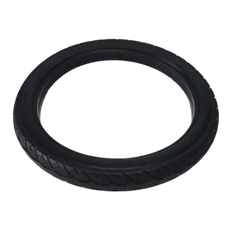 

4Pcs 16 Inch 16 X 1.75 Bicycle Solid Tires Bicycle Bike Tires 16 X 1.75 Black Rubber Non-Slip Tires Cycling Tyre