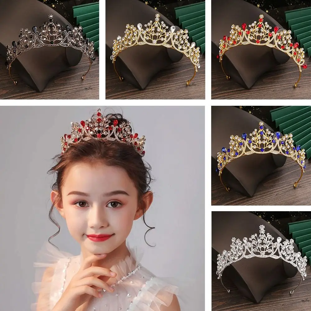 Bridal Hairpin Bridal Crystal Hair Ornaments Hair Comb Princess Crystal Tiaras Bridal Hair Accessories Rhinestone Hair Hoop